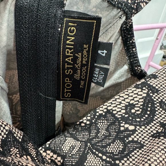 Stop Staring Lace Print Jennifer Swing Dress - Picture 10 of 11